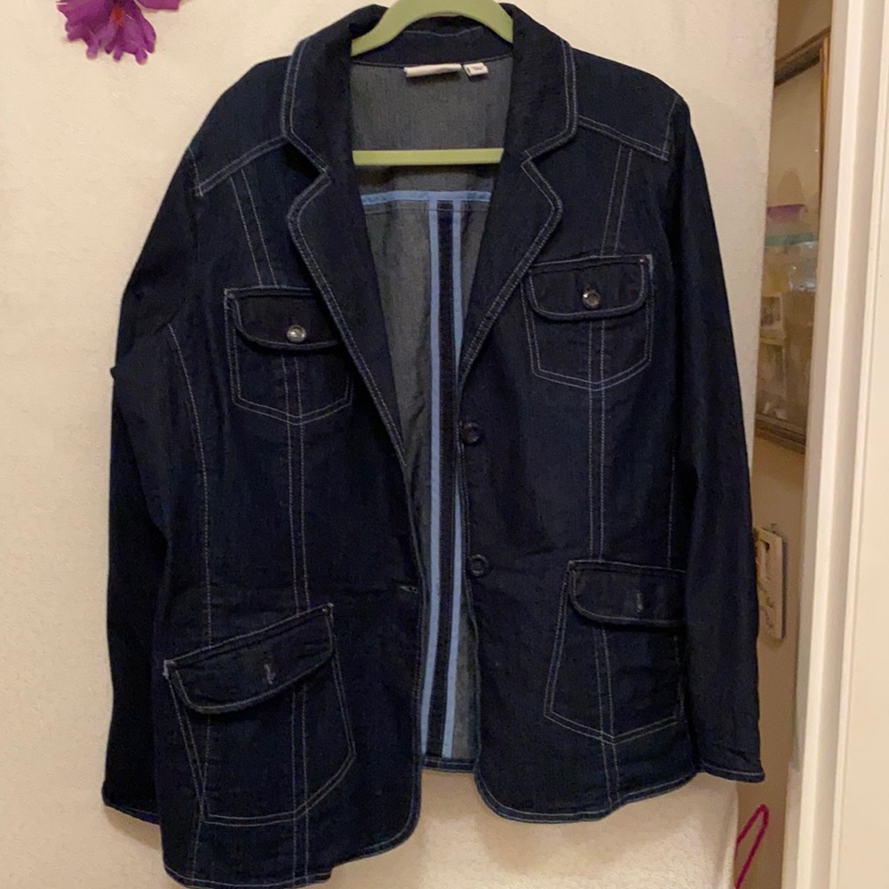 Denim and co heavy denim jacket